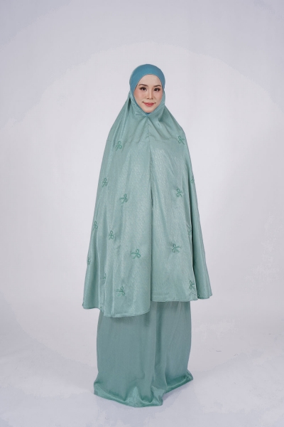 TELEKUNG PREMIUM COQUETTE JACQUARD-JUNGLE GREEN