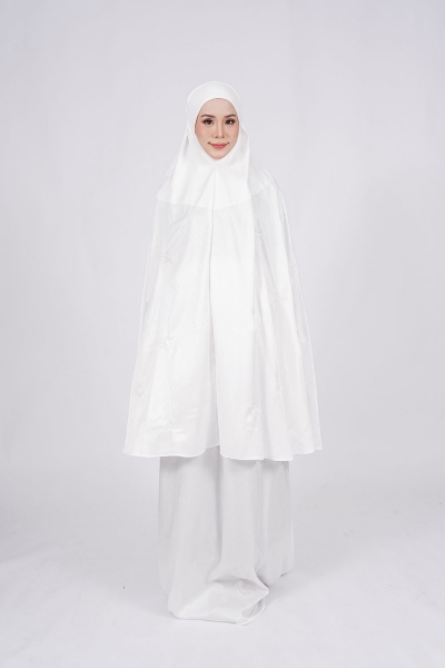 TELEKUNG PREMIUM COQUETTE JACQUARD-WHITE