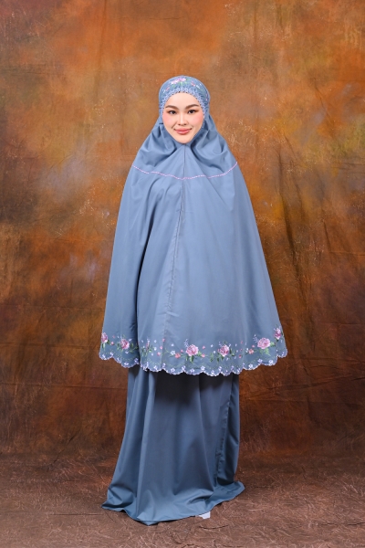 TELEKUNG IZEL JAPANESE COTTON- JET GREY